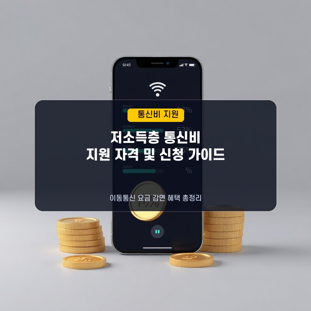2026년 저소득층 통신비 지원 사업, 이렇게 신청하세요! 자격 및 혜택 완벽 가이드